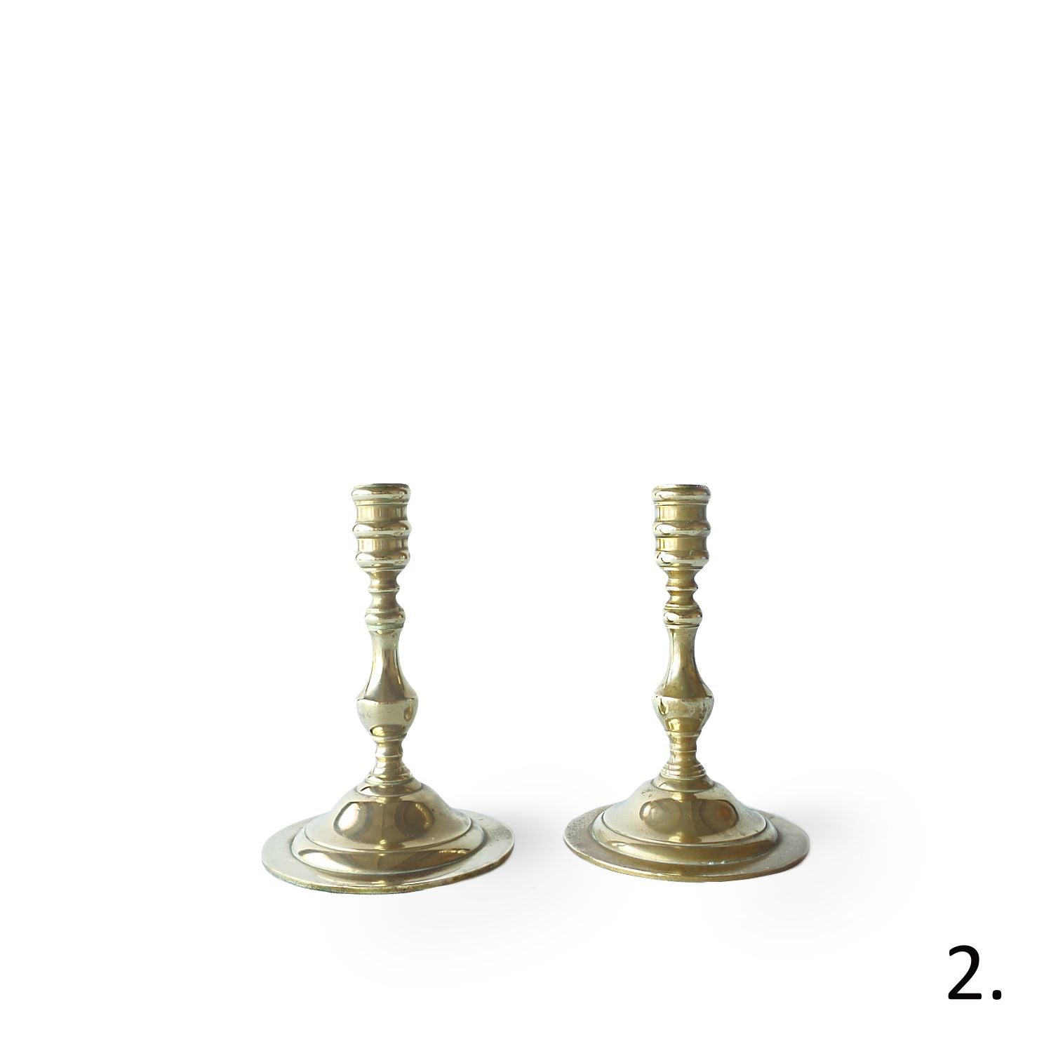 Antique Brass Candlesticks (Assorted)